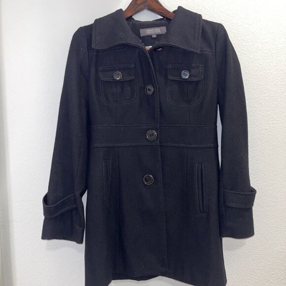 Kenneth Cole reaction pea coat 4 - Picture 1 of 6